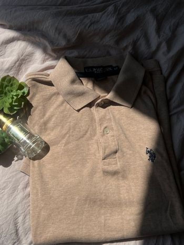 Polo Us Polo Assn Beige crème / Taille M - photo numéro 1