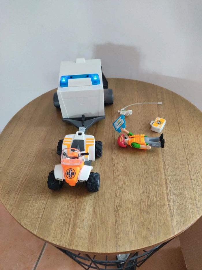 Quad de secours playmobil - photo numéro 3