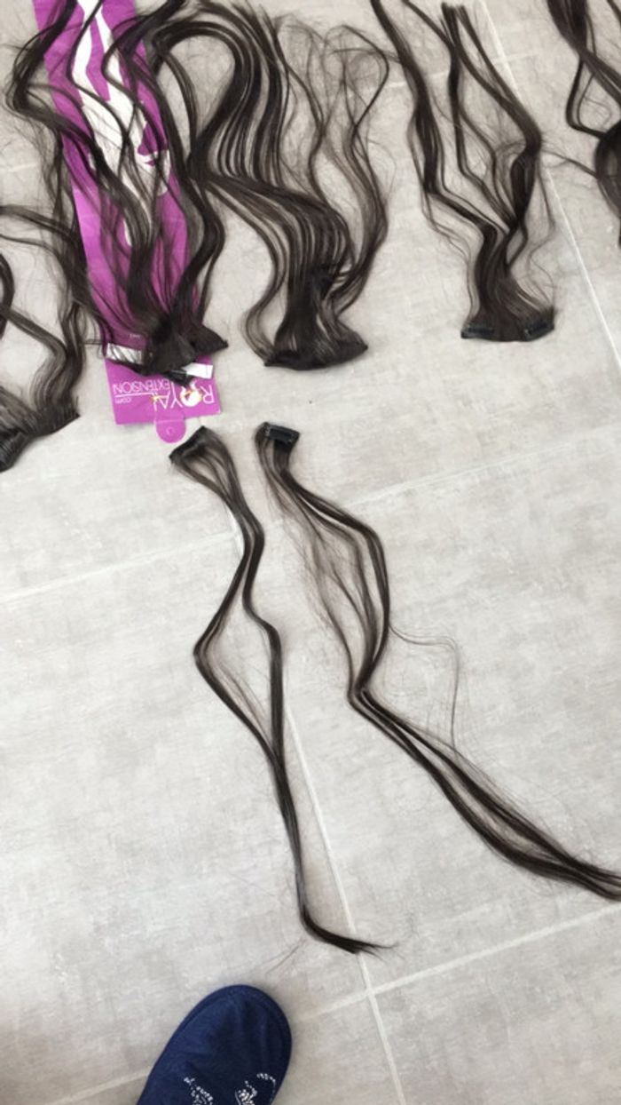 Extension de cheveux châtain - photo numéro 10