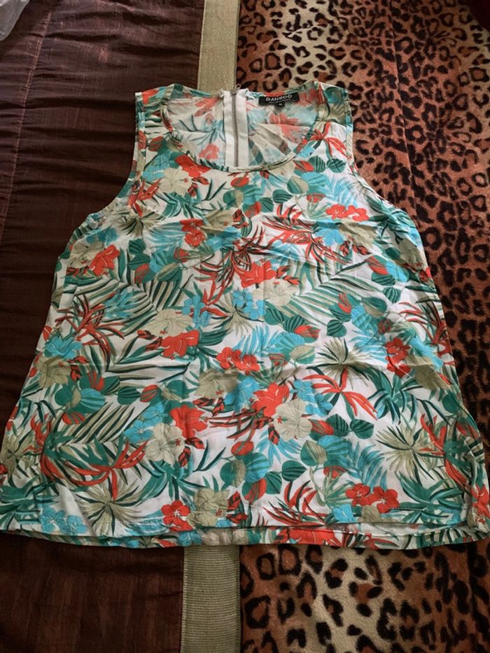 haut femme sans manches