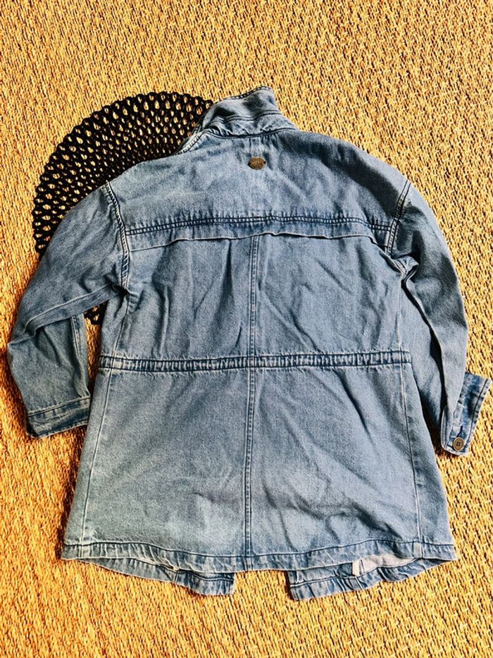 Veste mi longue jean ikks - photo numéro 3