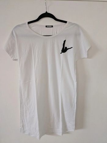 T-shirt avec ecusson velours Dirk bikkembergs