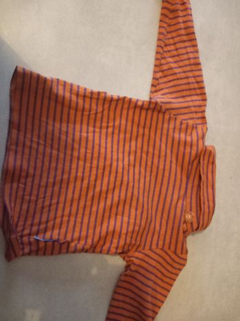 Pull enfant orange 2 ans