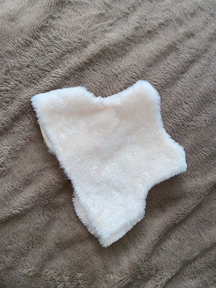 Gilet sans manche écru 18 mois - photo numéro 3