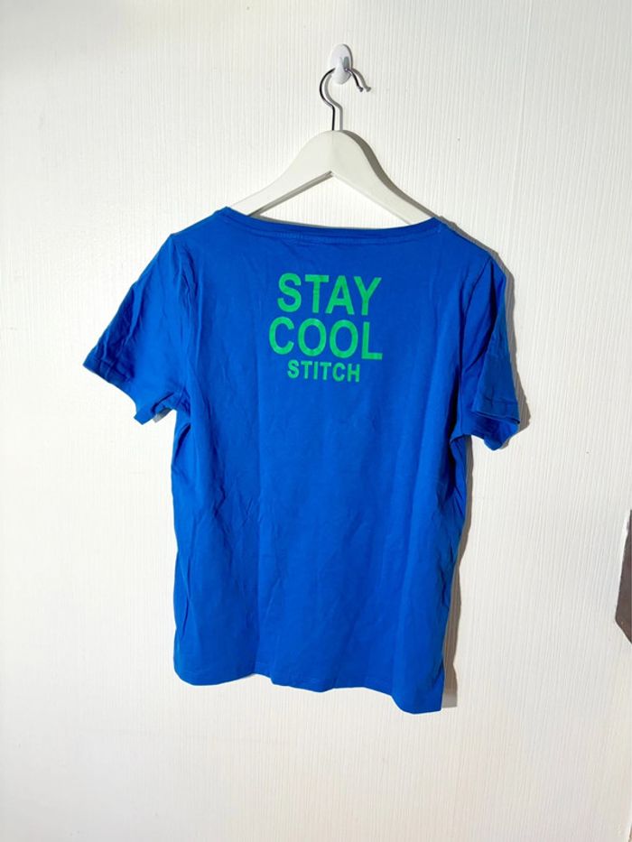 T shirt stitch bleu - photo numéro 3