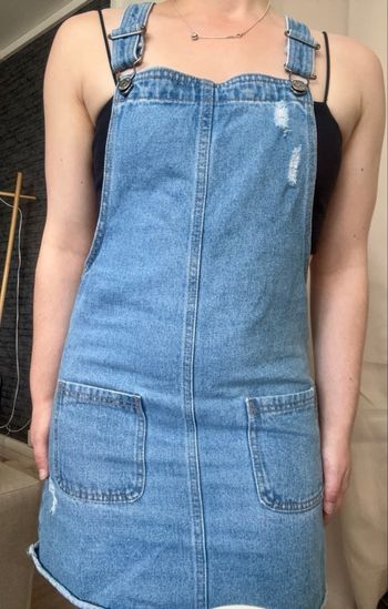 Salopette Jupe en jean 