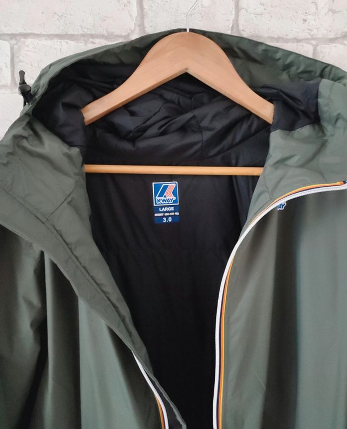 Coupe vent k-way le vrai 3.0 kaki - photo numéro 3