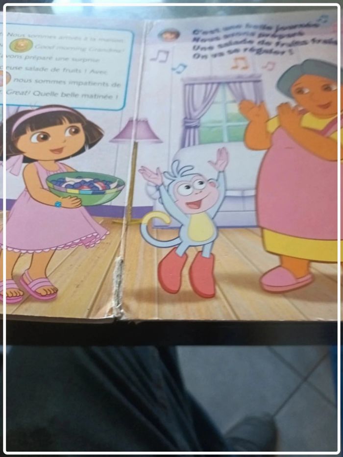 Dora Aventure matinale livre musical - photo numéro 4