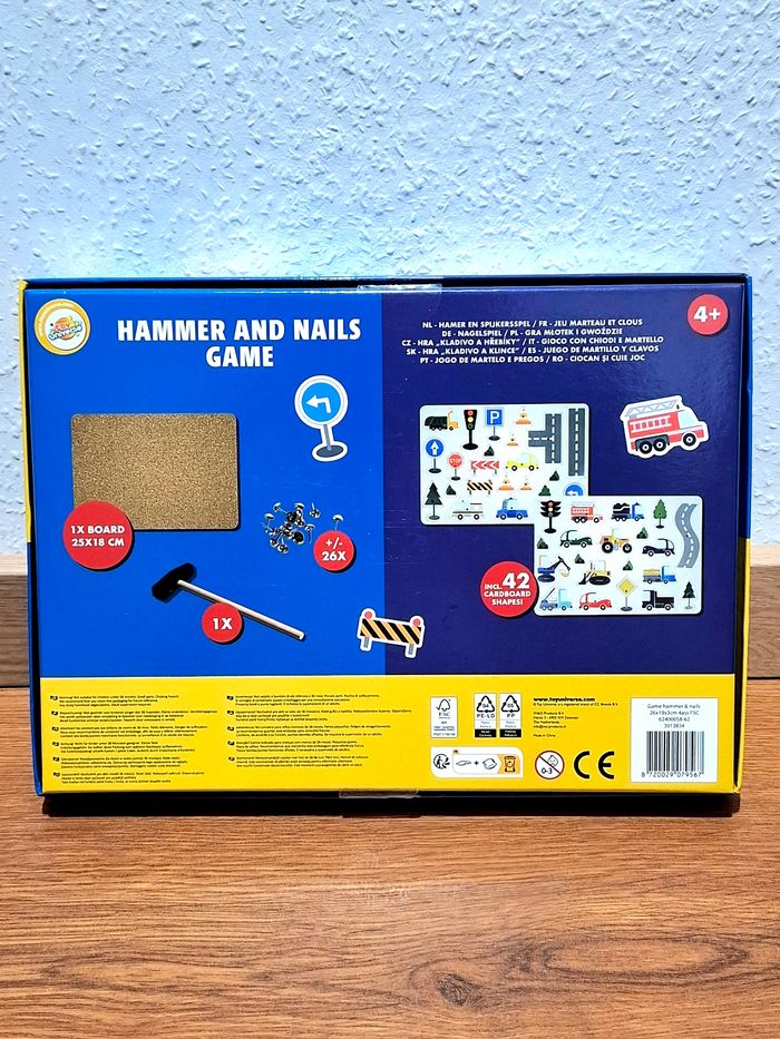 Jeu du marteau et des clous – Thème véhicules & chantier - photo numéro 5