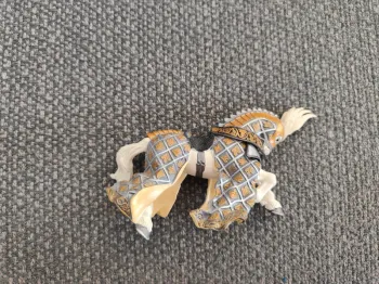 Figurine cheval chevalier Vaux le vicomte