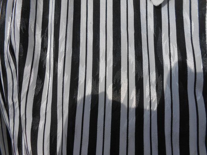 Chemise rayé vintage noir et blanc - photo numéro 5