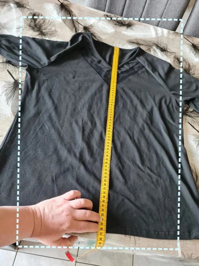 Long Tee-shirt semi epais - photo numéro 7