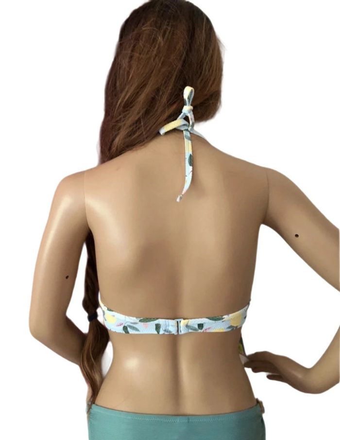 🍋Maillot de bain deux pièces motif citron lemon swimsuit new with tags🍋 - photo numéro 7