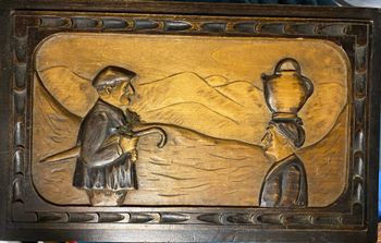 Cadre en bois ancien