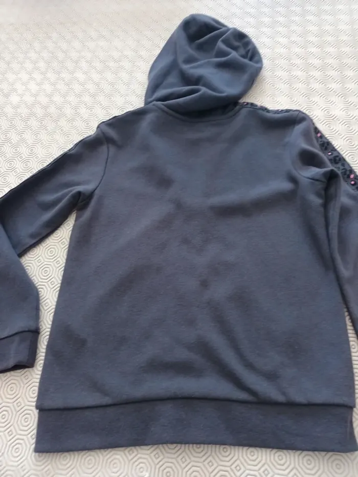 Veste Gemo 8 ans à fermeture éclair  bleu marine - photo numéro 4