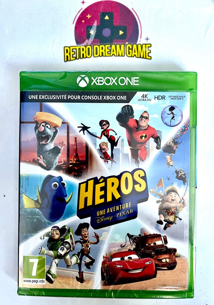 Hero une aventure disney pixar pour Xbox one