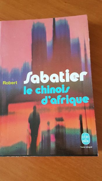 Le chinois d'Afrique de Robert Sabatier