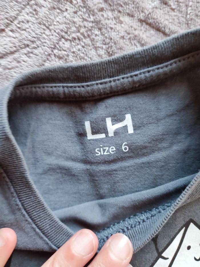 Lot de 5 t-shirt manches courtes 6 ans - photo numéro 4