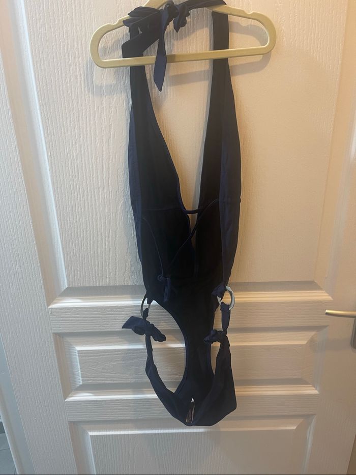 Trikini bleu marine Soft Paris T.M - photo numéro 2