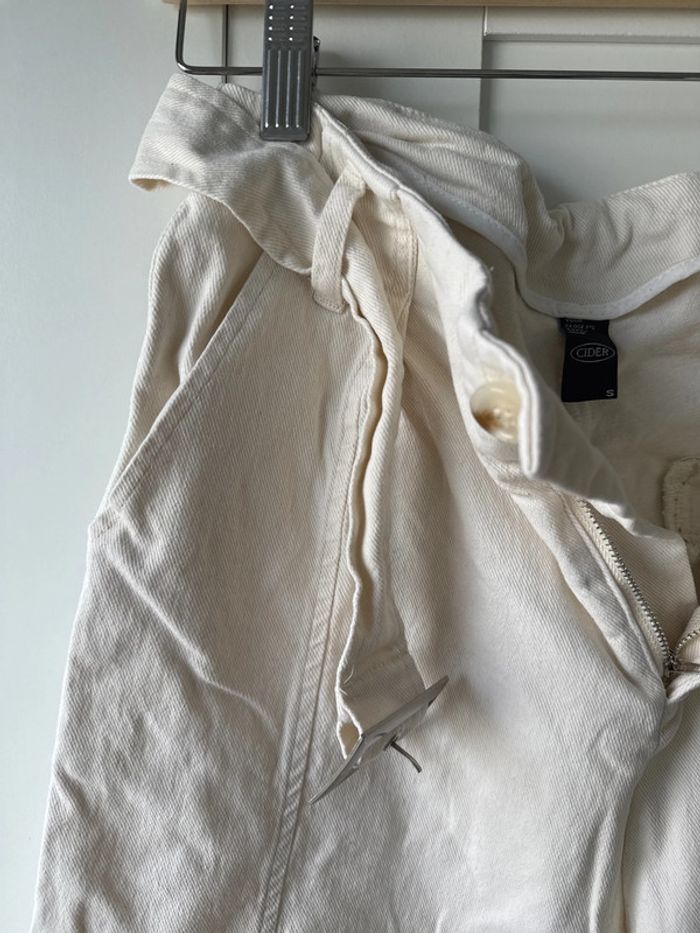 Pantalon large blanc femme - photo numéro 5