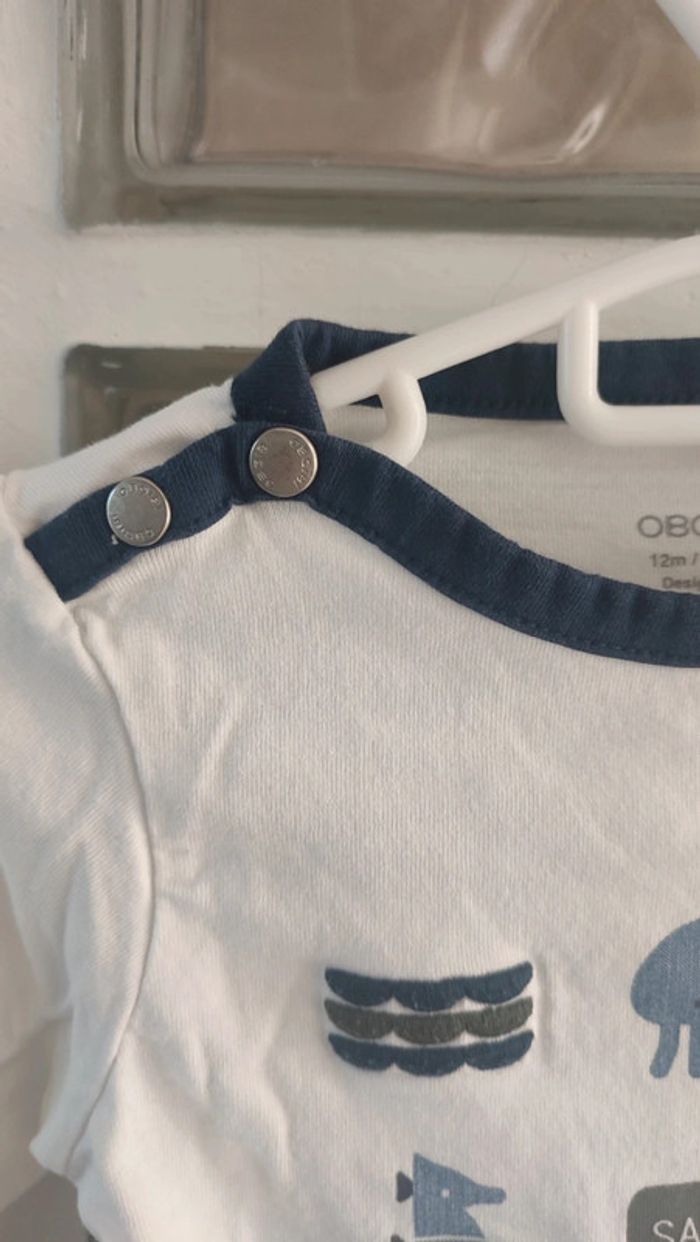 Tee-shirt manches longues obaibi 12 mois - photo numéro 6