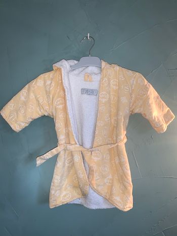 Peignoir taille 1 mois unisexe