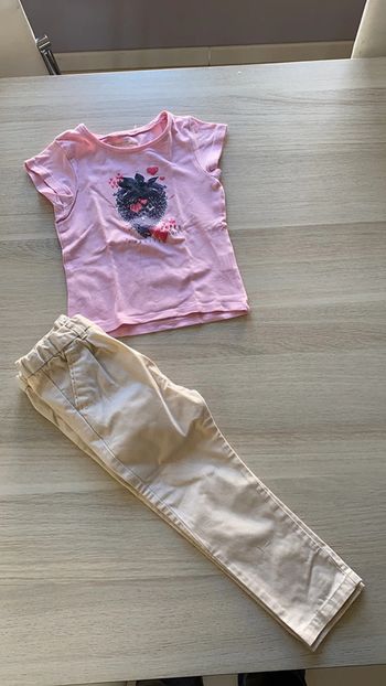 Ensemble fille taille 3 ans