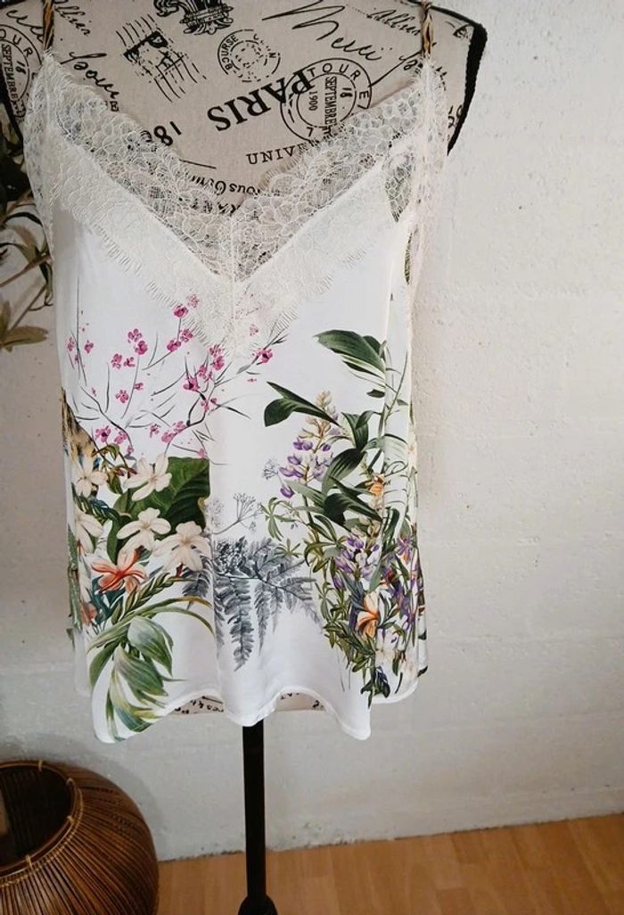 🌿 Débardeur fluide à bretelles réglables – Taille S - photo numéro 9