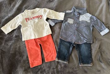 2 ensembles garçons 3 mois