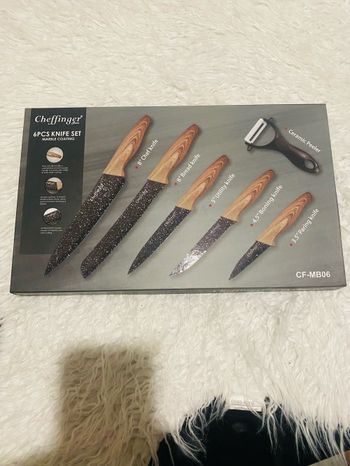 Set de 6 couteaux Cuisine
