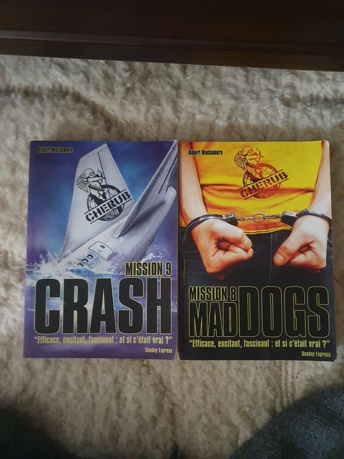 Livre cherub mission 8 et 9