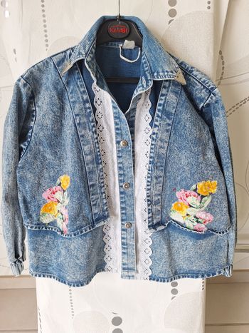 Veste jean 10/12 ans.