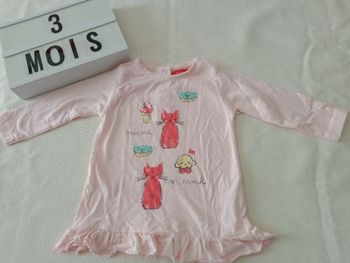 Robe 3 mois fille
