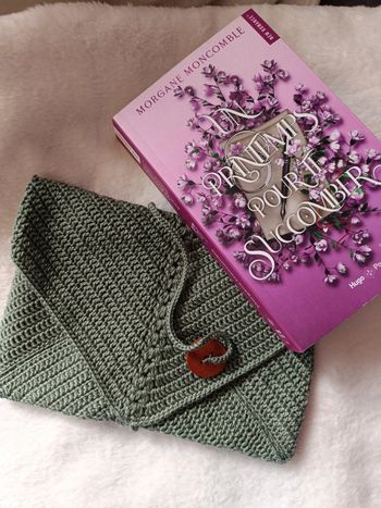 Pochette livre fait main