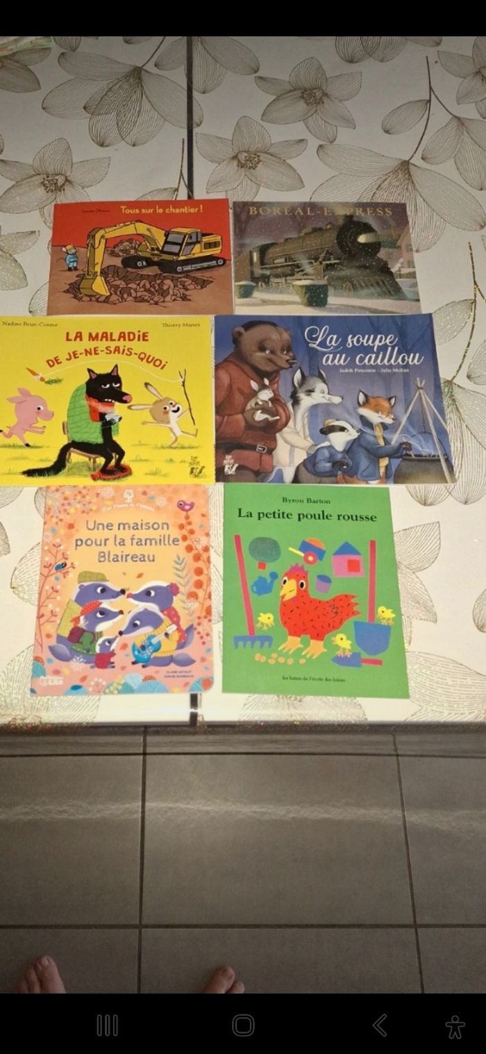 Lots de livres