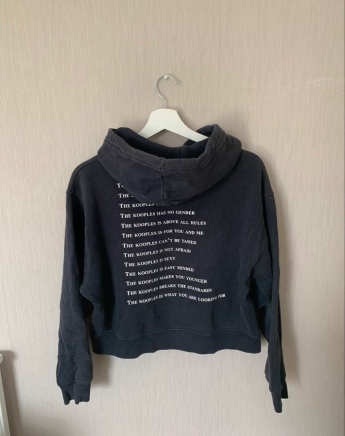 Sweat bleu marine the Kooples - photo numéro 2