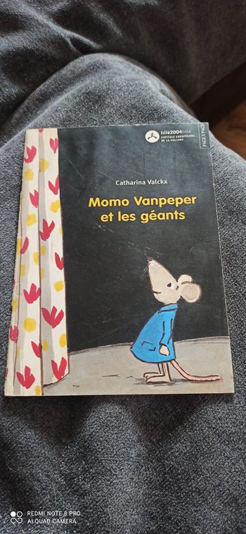 Livre Momo vanpeper et les geants