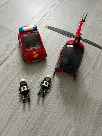 Playmobil pompiers 