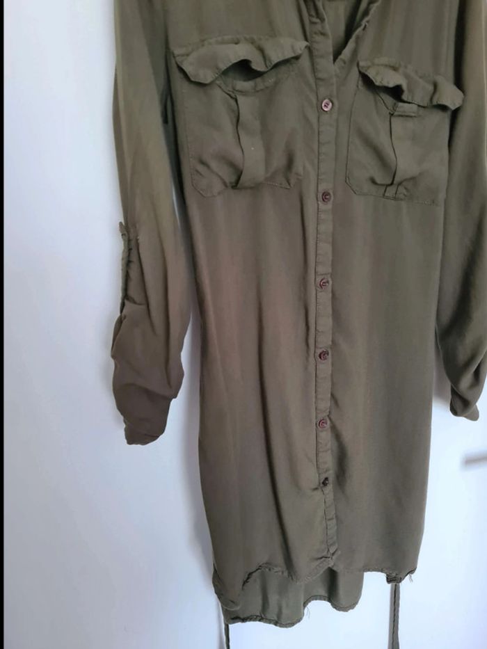 Robe boutonnée viscose taille 36 - photo numéro 3