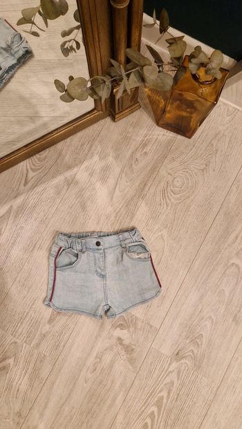 Short en jeans bleu clair Verbaudet 🌼 3 ans