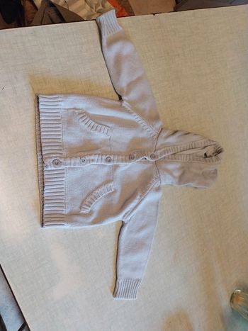 Gilet à capuche