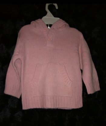 Pull avec capuche 12 mois