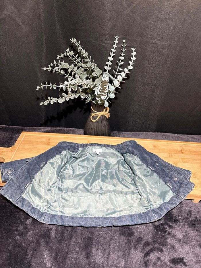 Veste en jeans obaibi fille taille 6 mois - photo numéro 3