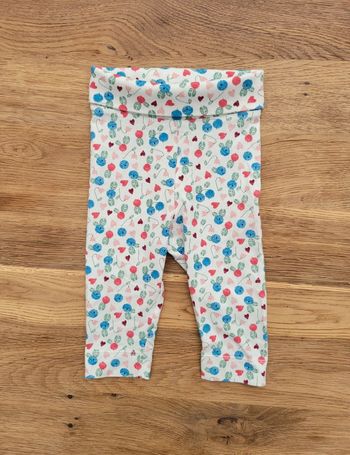 Legging fleurs - 62 cm