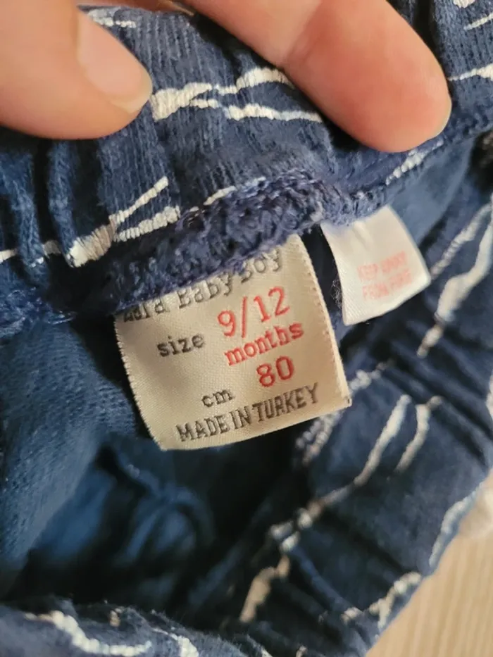 Short en coton Zara 1 an - photo numéro 3