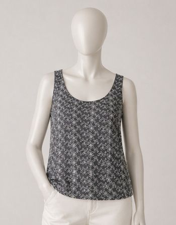 T-shirt top débardeur Naf Naf taille 34/xs