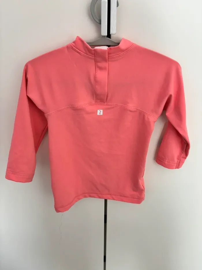 T-shirt maillot anti UV bébé fille - photo numéro 2