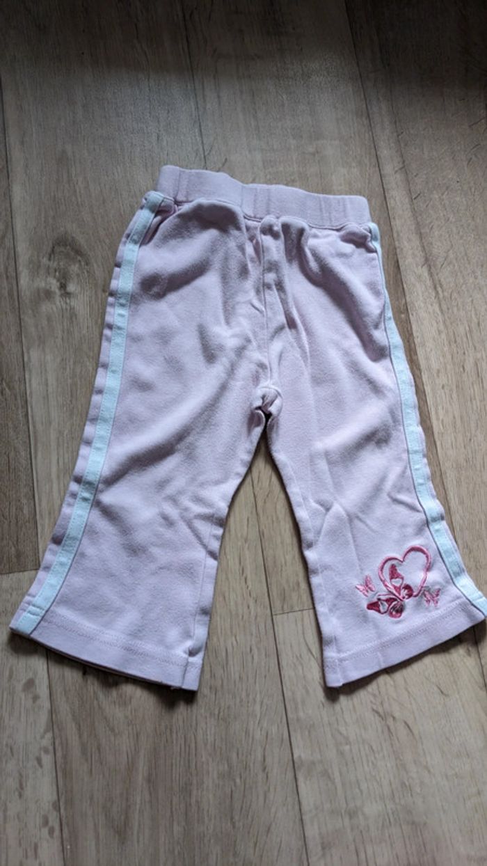 Pantalon jogging Rose Kimbaloo 18 Mois