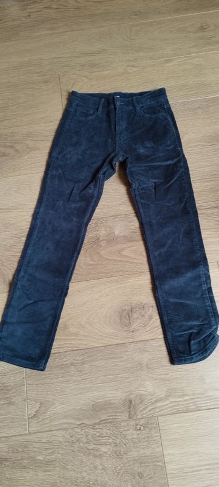 Pantalon velours noir Kiabi - 12 ans