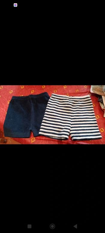 Lot 4 short 13 mois